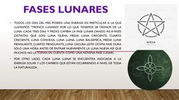 FASES LUNARES
•
TODOS LOS DÍAS DEL MES POSEEN UNA ENERGÍA EN PARTICULAR A LA QUE
LLAMAMOS "TRONOS LUNARES" POR LO QUE TENEMOS