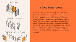 CÓMO FUNCIONA?
Este está diseñado para resistir la fuerza lateral total
diseñada en proporción a su rigidez relativa. Los mur