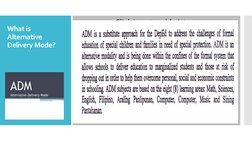 Understanding Alternative Delivery Modes | PDF | Teachers | Homeschooling