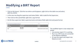 Maximo BIRT Report Development Guide | PDF | Databases | Scripting Language