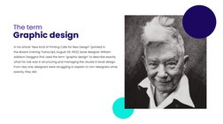 The term 
Graphic design
In his article “New Kind of Printing Calls for New Design” (printed in 
the Boston Evening Transcrip