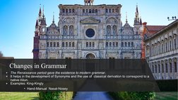Evolution of English in the Renaissance | PDF | English Language | Part ...