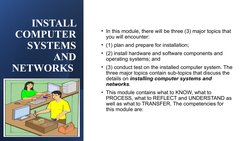 Installing Computer Systems and Networks | PDF | Occupational Safety ...
