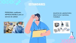 PERSONAL cualificado, 
IMPRESCINDIBLE para un 
servicio de calidad.
EQUIPOS DE LABORATORIO, 
REACTIVOS Y MATERIAL 
FUNGIBLE
E