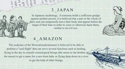3_JAPAN
In Japanese mythology,  if someone holds a sufficient grudge 
against another person, it is believed that a part or t