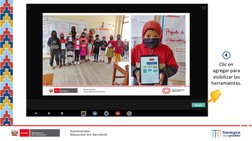 4
Clic en 
agregar para 
visibilizar las 
herramientas.
