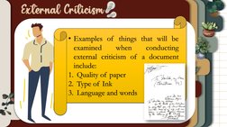 Internal vs External Criticism Explained | PDF | Document | Witness