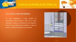 3.1.3 LÍNEA REPARTIDORA
La 
Línea 
Repartidora 
o 
Línea 
General 
de 
Alimentación (LGA) conecta la CGP con el cuarto 
desti