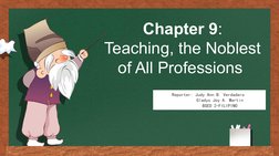 Teaching: The Noblest Profession | PDF | Teachers