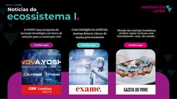 Conﬁra aqui
Notícias do
ecossistema I.
Conﬁra aqui
Conﬁra aqui
A.YOSHII lança programa de 
inovação tecnológica em busca de