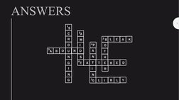 ANSWERS
7
1
2
3
4
5
6
7
S
C
R
O
U
N
G
I
N
G
A
B
O
N
D
A
M
I
S
T
A
P
N
T
I
N
G
A
T
E
R
E
D
T
B
O
H
R
L
E
A
K
L
L
I
B
Y
