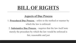 Summary of Article III: Bill of Rights | PDF | Search And Seizure | Due ...