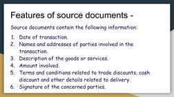 Creating A Source Documents Source Documents in Class 11 Accounting | PDF | Invoice | Cheque