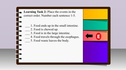 III.
Innovation /Intervention Strategy
Learning Task 2: Place the events in the 
correct order. Number each sentence 1-5.
___