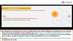 Así tenemos esa percepción de que el esmalte tiene esta forma biológica de protección así en medios 
ácidos tenemos la perdi