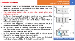 Staggered Fasteners in Steel Design | PDF | Screw | Angle