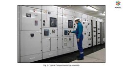 Fig. 1 - Typical Compartmental LV Assembly
