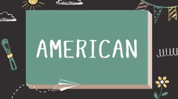 AMERICAN
