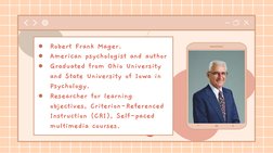 Understanding Mager's Instructional Model | PDF | Learning ...