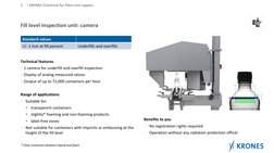 Krones Checkmate Krones Checkmat: Fill Level & Cap Inspection | PDF | Gamma Ray | Sensor