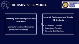 IV-DV and IPO Model Frameworks Explained | PDF | Dependent And ...