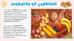 Por un lado, los SIMPLES, que se llaman 
monosacáridos y disacáridos porque están 
formados por uno o dos glúcidos, 
respecti