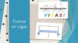Fuerza 
en vigas
