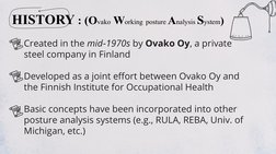 Created in the mid 1970s
‐
 by Ovako Oy, a private 
steel company in Finland  
Developed as a joint effort between Ovako Oy a