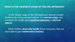 Understanding the CPA Approach in Math | PDF | Mathematics | Teaching ...