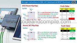 Siemens S7-1200 SET/RESET Instructions Guide | PDF | Programmable Logic ...
