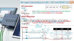 Siemens S7-1200 SET/RESET Instructions Guide | PDF | Programmable Logic ...