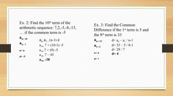 Understanding Arithmetic Sequences | PDF | Mathematics | Arithmetic