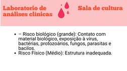 Mapa de Risco em Laboratório Clínico | PDF | Laboratórios | Vírus