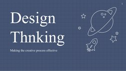 Design
Thnking
Making the creative process effective
1
