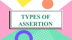 Types of Assertions Explained | PDF | Human Communication | Psychology