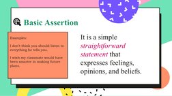 Types of Assertions Explained | PDF | Human Communication | Psychology