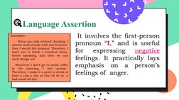 Assertus Example Types of Assertions Explained | PDF | Human Communication | Psychology