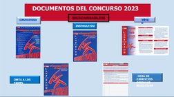 DOCUMENTOS DEL CONCURSO 2023
CONVOCATORIA
INSTRUCTIVO
TRÍPTIC
O
CARTA A LOS 
PADRES
HOJA DE 
EJERCICIOS  
OPCIONES 
EDUCATIVA