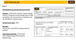 Ecn Process Flow ECN Procedure and Fitment Trial Overview | PDF | Supply Chain ...