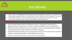 TEXT BOOKS
Textbooks:
Reference Books:
