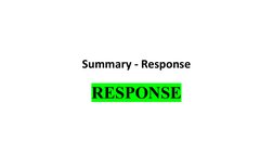 Response Overview Summary-Response Essay Guide | PDF | Essays | Reason