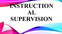 Types of Instructional Supervision Explained | PDF | Teachers | Goal