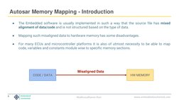 Autosar Memory Mapping Overview | PDF | Programming | Computer Program