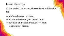 Understanding Drama Elements for Grade 7 | PDF | Tragedy | Theatre