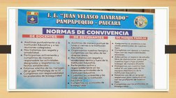 Normas de Convivencia Escolar 2023 | PDF