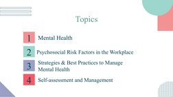 Managing Mental Health in the Workplace | PDF | Mental Disorder ...