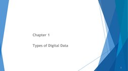 Chapter 1
Types of Digital Data
3
