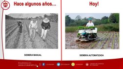 Hace algunos años…
Hoy!
SIEMBRA MANUAL
SIEMBRA AUTOMATIZADA
