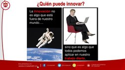 ¿Quién puede innovar?
