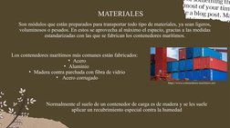 MATERIALES
Son módulos que están preparados para transportar todo tipo de materiales, ya sean ligeros, 
voluminosos o pesados